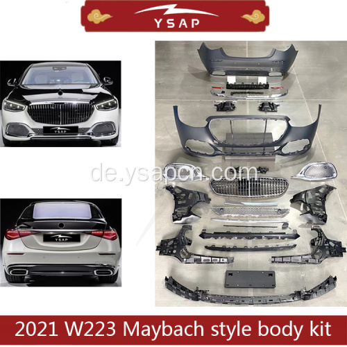 Hohe Qualität 2021 W223 Maybach Style Body Kit